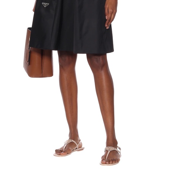 Prada Shoes - PRADA, Patent leather thong sandals
